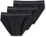 Schiesser Uncover Heren Rio-Slip - Zwart - 3-Pack