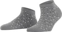 FALKE Multispot katoen sneakersokken dames grijs - maat 35-38