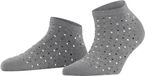 FALKE Multispot katoen sneakersokken dames grijs - maat 35-38