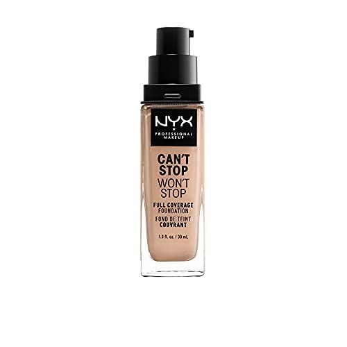 NYX Professional Makeup - Can't Stop Won't Stop Full Coverage Foundation - Light Light with neutral undertone