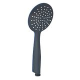 Gedy Tendence 07 ABS douchekop, zwart, 3 x 10,5 x 25,5 cm
