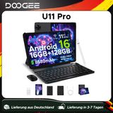 DOOGEE U11 Pro Android 16 Tablet 30GB(6+24) 256GB 11" HD 90Hz scherm 8580mAh batterij Unisoc T7200 Widevine L1
