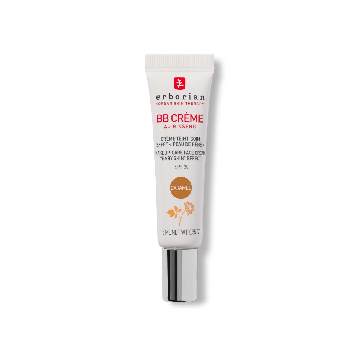 Erborian BB Cream Caramel 15ml - Unisex - SPF 20 - Anti-Aging