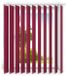 time4blinds - Stores verticales - Stores pour bureaux et domicile - Stores de chambre/cuisine - 140x175 cm - Bordeaux