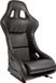 AutoStyle Sportstoel 'MO' - Zwart Kunstleder - Vaste polyester rugleuning - incl. sledes