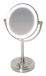 HoMedics MIR-8150-EU Miroir de maquillage - Autoportant - Rond - Acier inoxydable - Grossissement 7x - LED