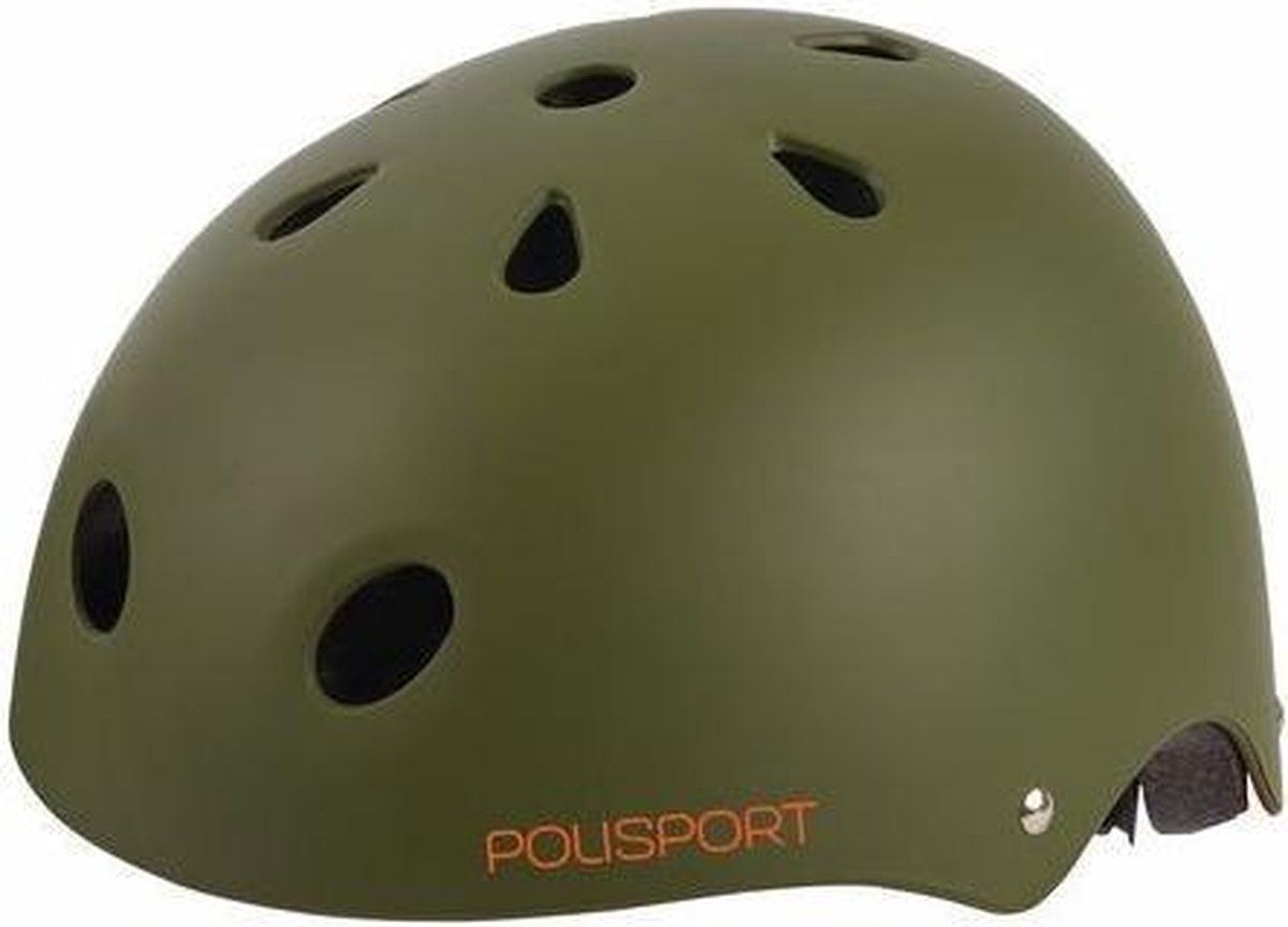 Polisport Urban Radical Fietshelm S 53-55cm Graffiti Zwart/Groen