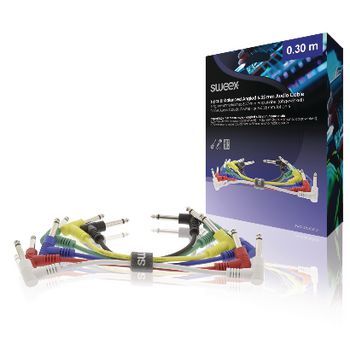 Sweex SWOP23010E030 - Audio kabel - 0,3 m - Multi