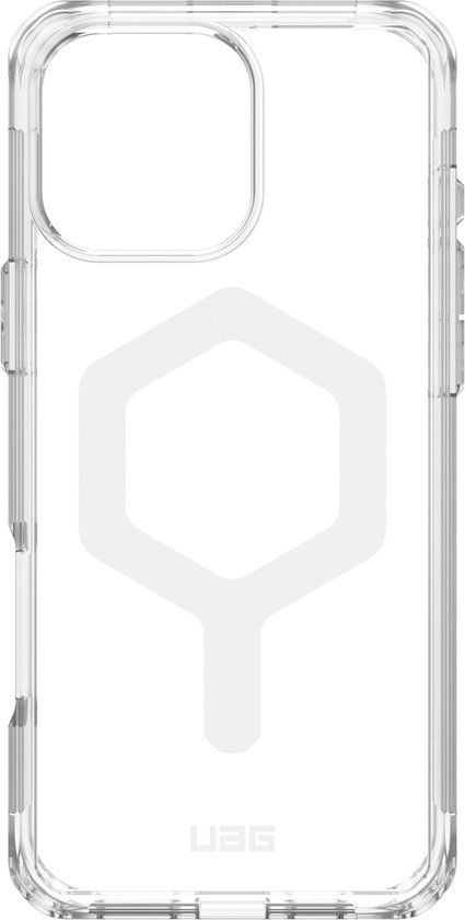 Urban Armor Gear UAG Plyo Mag Case voor iPhone 16 Pro Max - Transparant/Wit
