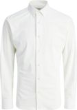 Jack & Jones Overhemd Jprblaactive Stretch Ls Shirt Ln 12282199 Wit Mannen Maat - M