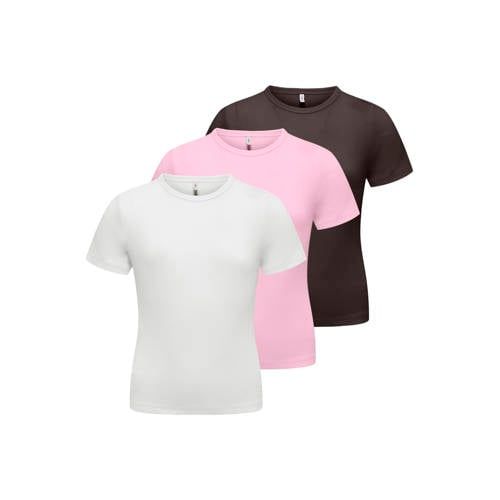 ONLY KIDS ONLY GIRL T-shirt (set van 3)