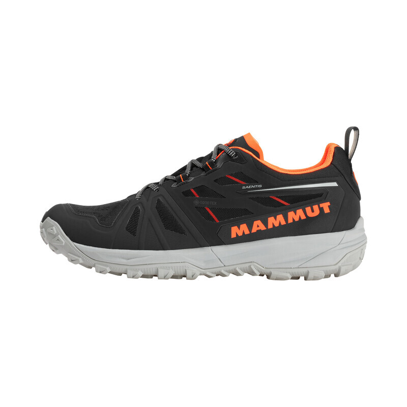 Mammut Saentis Low GTX Schoenen Heren, black-vibrant orange