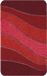 Meusch Badmat Ocean Rood 80x150cm
