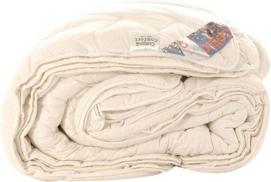 Snoozing Rhodos 4-seizoenen Partnerdekbed - Lits-jumeaux 240x220 cm - Wit - Katoen