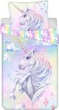 Unicorn Sweet Home Dekbedovertrek Unicorn Eenpersoons 140 x 200 cm Katoen