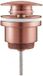 BES LED Clickwaste Afvoerplug - Leoni Clis - Messing - PVD - Geborsteld Koper