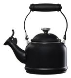 Le Creuset Demi Fluitketel - 1,1 l - Ebbenzwart
