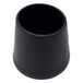Adsamm LG-BL-25-4 LG-BL-25 4 x stoelpootdoppen, zwart, Ø 25-26 mm