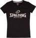 Spalding Essential Logo T-Shirt Dames - Zwart - Maat M