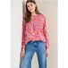 Blouse met touwtjes