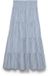 Vero Moda VMLotus A-lijn rok High Waist Lange rok Katoen Gestreept Cashmere Blue 1