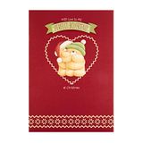 Hallmark Kerstkaart voor vriendje - Cute Forever Friends Design