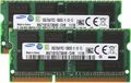 Samsung 16Go (2x 8Go) mémoire pour ordinateur portable, DDR3, 1333 MHz, 204 broches, PC3-10600S