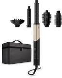 Silk'n Airstyler 5-in-1 - Fohnborstel met 5 accessoires - Diffuser, roterende borstels en meer - Krulborstel, stijltang en krultang - Ionische haardroger - SilkyAir Flex Curly & Wavy