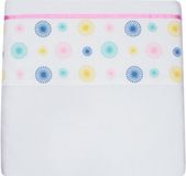 Briljant Baby Laken Pien Wit/multi 75x100