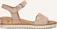 Gabor 758 Sandalen - Met Sleehak - Dames - Beige - Maat 39