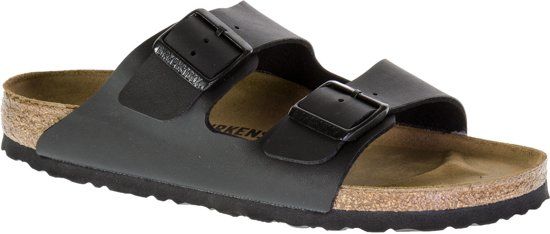Birkenstock Arizona - Slippers - Black - Maat 47 - 4040714196527