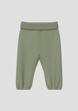 s.Oliver Leggings Kinderen Unisex Olijfgroen Katoen Maat 86