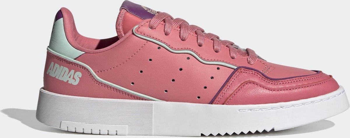 Adidas Supercourt W Dames sneakers - hazy rose/ftwr white/rich mauve - Maat 38 2/3