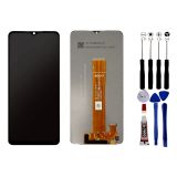 NONE Samsung A04S SM-A047F A047M LCD + gereedschap + zwart zelfklevend scherm