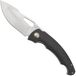 Artisan Cutlery Xcellerator 1860P-MBK, Stonewashed AR-RPM9, Black Micarta zakmes, Mike Snody design