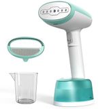AROEVE Verticaal strijkijzer, 1500 W, verticale kledingstomer met waterreservoir van 365 ml, 2 stoommodi, continue stoom 30 g/min, compacte en draagbare vouwverwijderaar voor thuis, kantoor en reizen