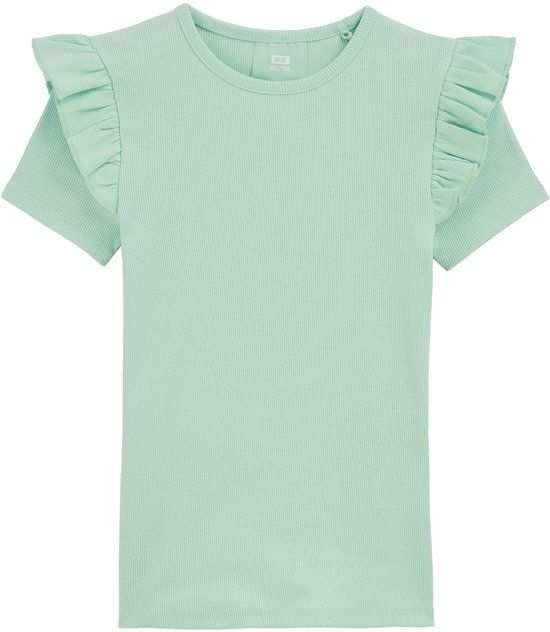 WE Fashion Meisjes T-shirt met ruches