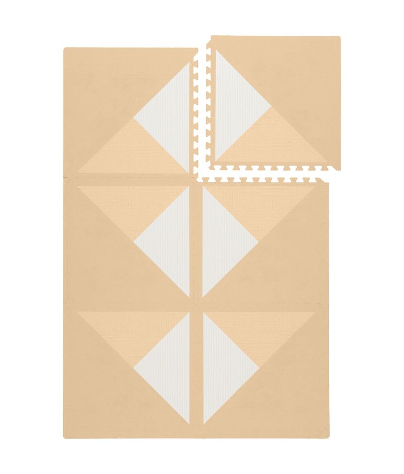 Toddlekind Kyte Play Mat - Sand - Rectangular