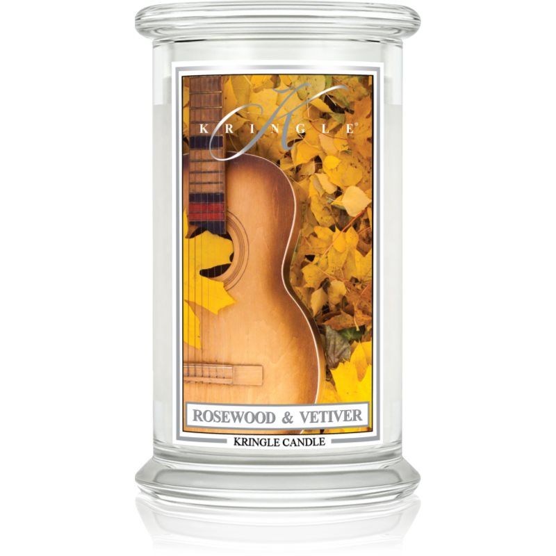 Kringle Candle Rosewood & Vetiver