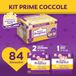 Pampers Vooruitgang eerste dagen, 84 luiers, twee verpakkingen maat 1 (2-5 kg) en één verpakking maat 2 (3-6 kg)