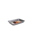 Quttin 49423 Rechthoekig lade Marmer, 28,5 x 19,5 cm, Metaal