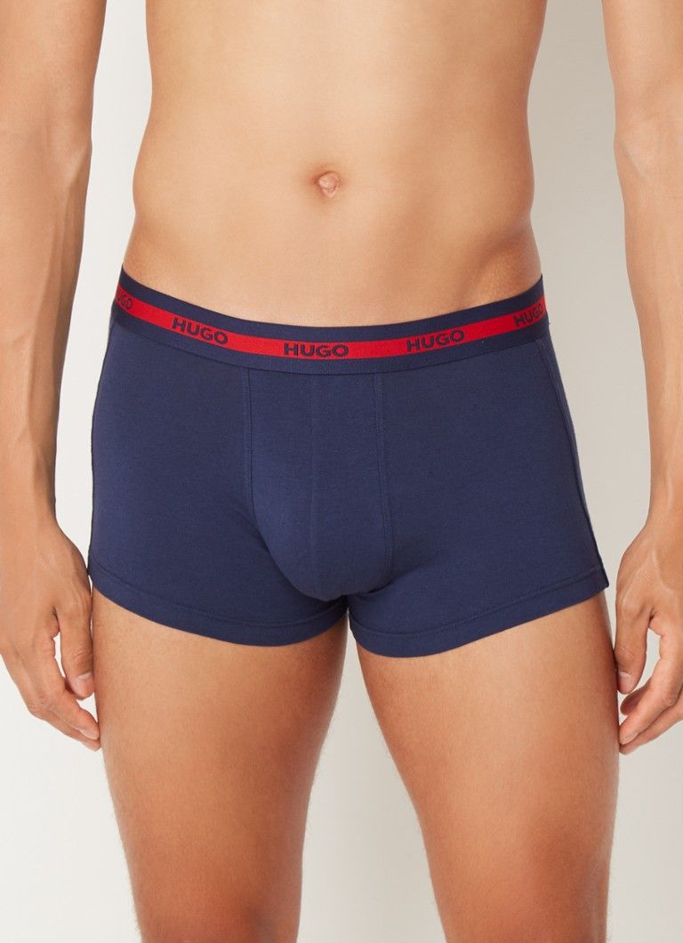 HUGO BOSS Boxershorts - 3-pack - Biologisch Katoen