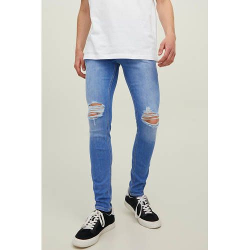 JACK & JONES JEANS INTELLIGENCE JJILIAM skinny jeans - blue denim