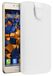mumbi Leather Pouch Case for Lenovo P2 - White