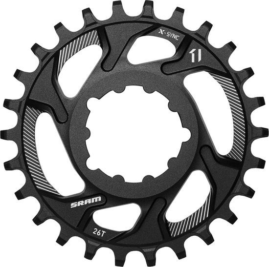 SRAM X-Sync Kettingblad Direct Mount 11-speed 6° Offset, Zwart, 28T