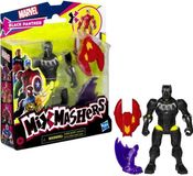 Black Panther MixMashers Marvel Figur, 12 cm, anpassbar, kombinierbar mit Zubehör, ab 4 Jahren