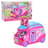 Minnie Disney Junior Mouse Bows-A-Glow luxe camper, 13-delige figuur- en speelset, kinderspeelgoed vanaf 3 jaar, Amazon Exclusive Just Play