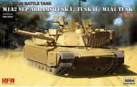 Ryefield Model U.S. Main Battle Tank M1A2 SEP Abrams TUSK I -TUSK II - M1A1 TUSK Plastic Modelbouwkit 1:35