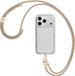 Selencia Universeel Telefoonkoord met 2 haken - verstelbaar - Beige