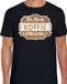 Bellatio Decorations Barista Cadeau T-shirt - Zwart - Heren - Maat S